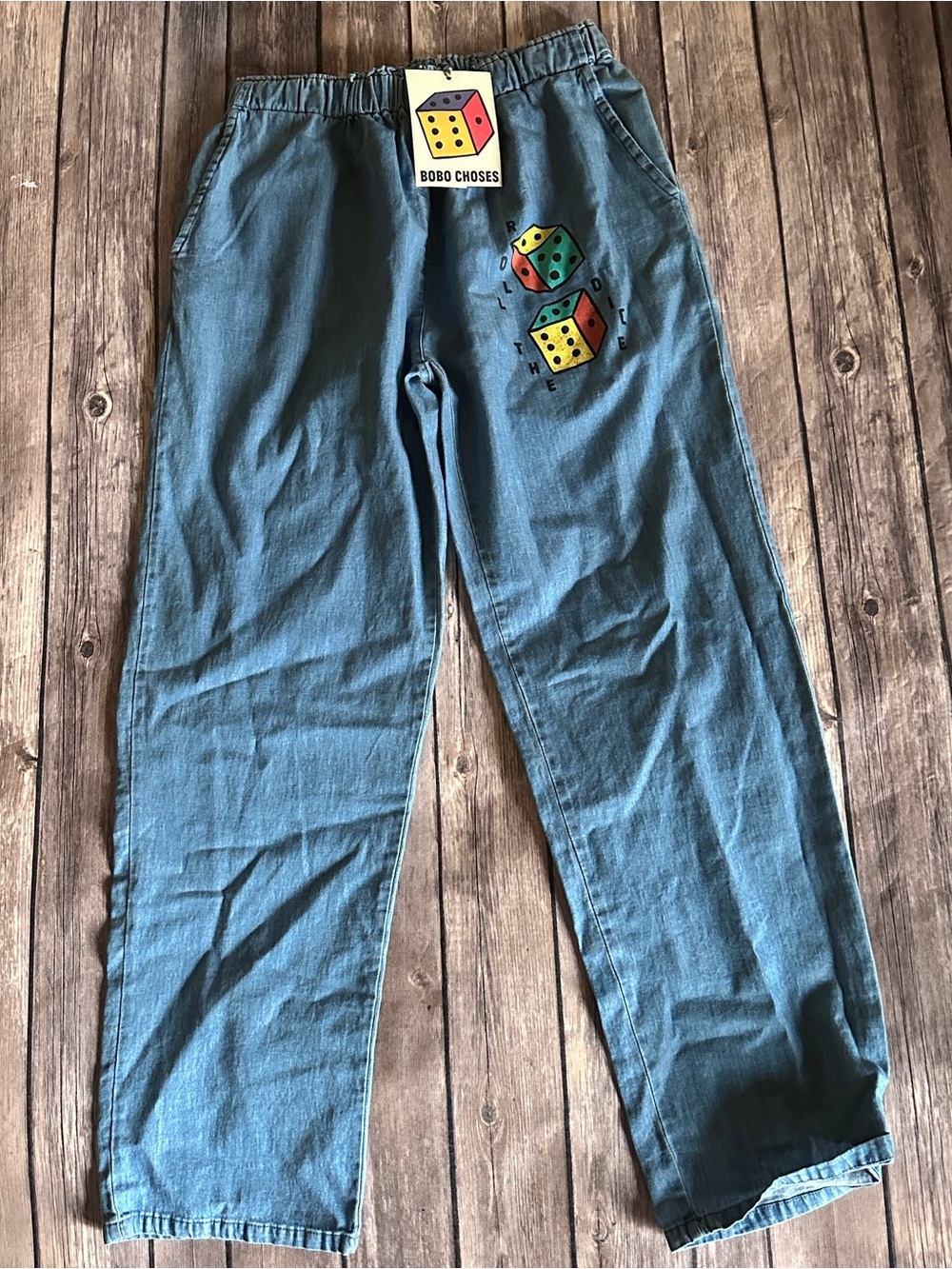 Bobo choses roll the dice pants nwt